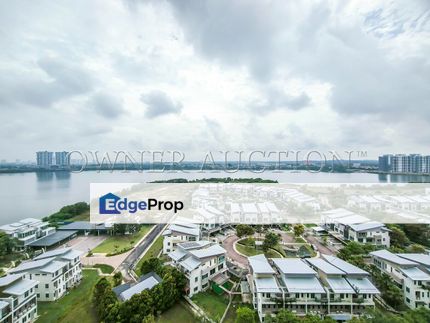 Serene Lakeside View Corner Unit | Low-Density Privacy | Partially Furnished [5 min to SJK (C) Sin Ming], Selangor, Puchong