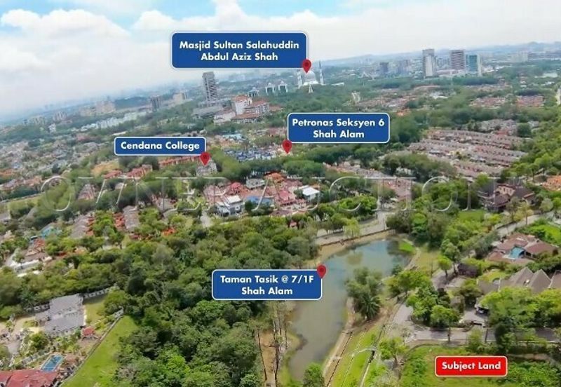 [Exclusive end lot unit] Residential Land [10 min to Central i-City]