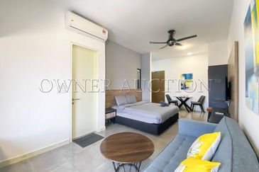 [Prime Location at Bandar Hilir, Melaka] Service Apartment [Short distance to Menara Taming Sari & A Famosa]