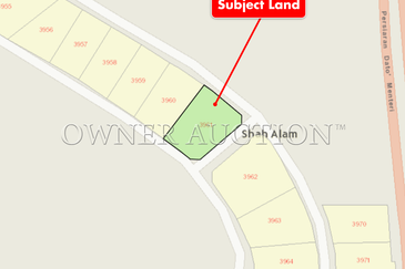[Exclusive end lot unit] Residential Land [10 min to Central i-City]