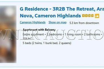 [High Floor] The Retreat Arandanova [Surrounded by lush landscapes & tea valleys]