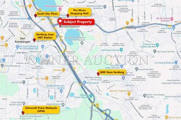 [ROI up to 5%; Potential investment unit for expatriates and foreigners] Service Apartment [Located within the heart of Seri Kembangan;  5 min to SMK 