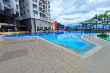[Vacant Unit] Condominium [70% Occupancy Rate; Right Beside SJKC Kheow Bin; 3 min to Batu Caves KTM Station]