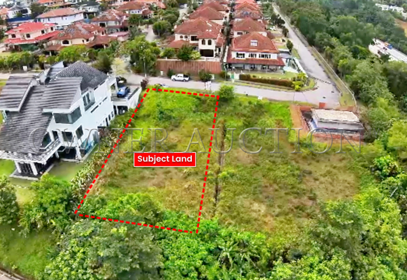 [Wide-frontage rectangular land-ideal for custom bungalow design] Exclusive Vacant Bungalow Land [Surrounded by exclusive residential enclaves (Green 