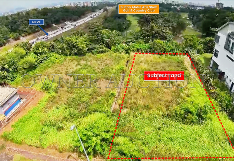 [Wide-frontage rectangular land-ideal for custom bungalow design] Exclusive Vacant Bungalow Land [Surrounded by exclusive residential enclaves (Green 