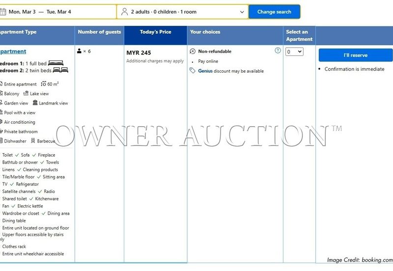 [ROI > 6%; Tourist hotspot] Penthouse [8 min to Port Dickson Beach]