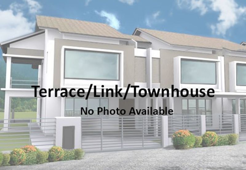 [Facing open, Wide Frontage] 1 Storey Link House [4 min to MRT Taman Suntex,10 min to MRT Cannaught]