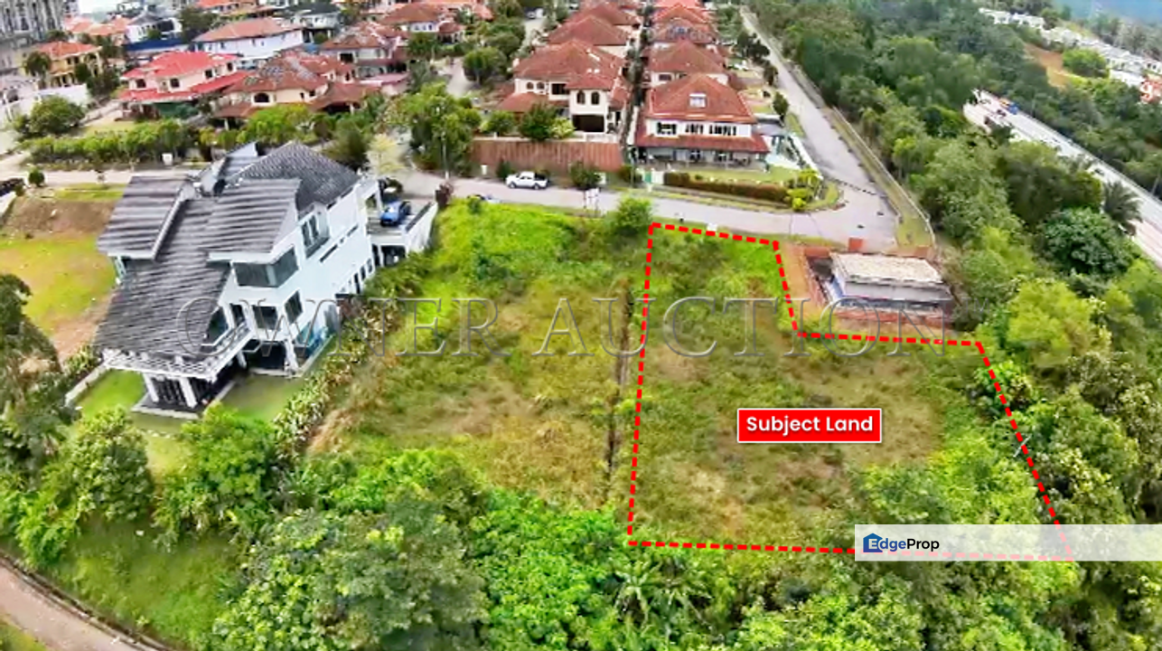 [Rear boundary opens to serene golf-course view; next to Shah Alam Golf Club (KGSAAS)] Exclusive Vacant Bungalow Land, Selangor, Shah Alam