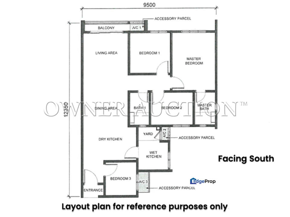 [Tenanted-Immediate rental income] Service Apartment [Short distance to SS2, Section 14, Jaya One, Digital Mall, Damansara Uptown], Selangor, Petaling Jaya