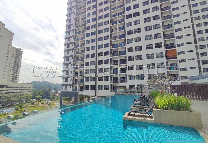 [Earn RM3,500 a month; ROI 7%] with ready tenant Condominium [10 min to LRT 3 : Dato Menteri Station]