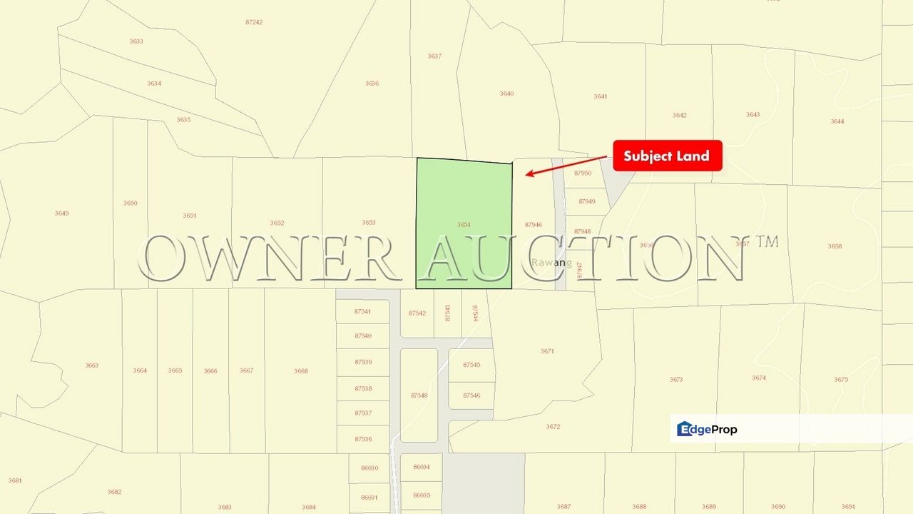 Industrial Land in Selangor with land office approval for conversion to industrial land on date 5/9/2024. Golden Opportunity! Adjacent to the 344.6-ac, Selangor, Rawang