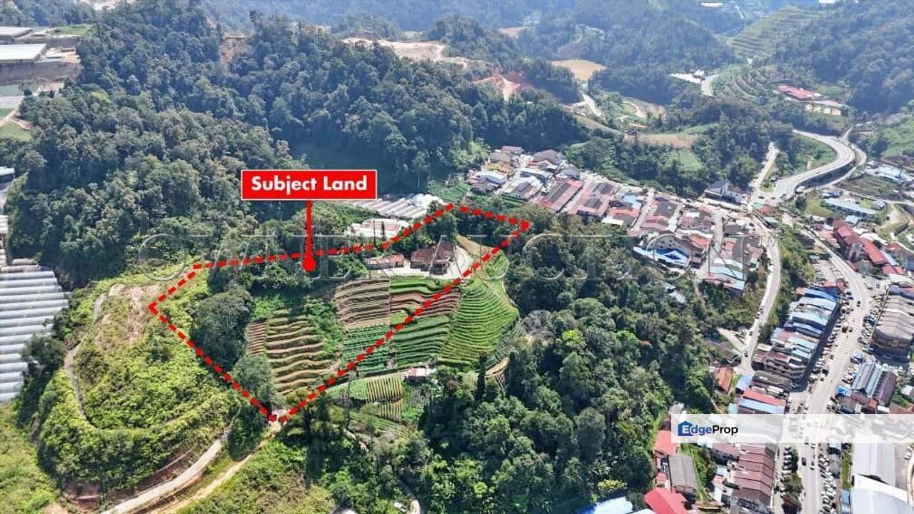 [Tourist Hotspot; Hilltop with Highland Scenic Setting] 2.79 Acres Land with Bungalow in Ringlet, Cameron Highlands, Pahang, Pahang, Ringlet