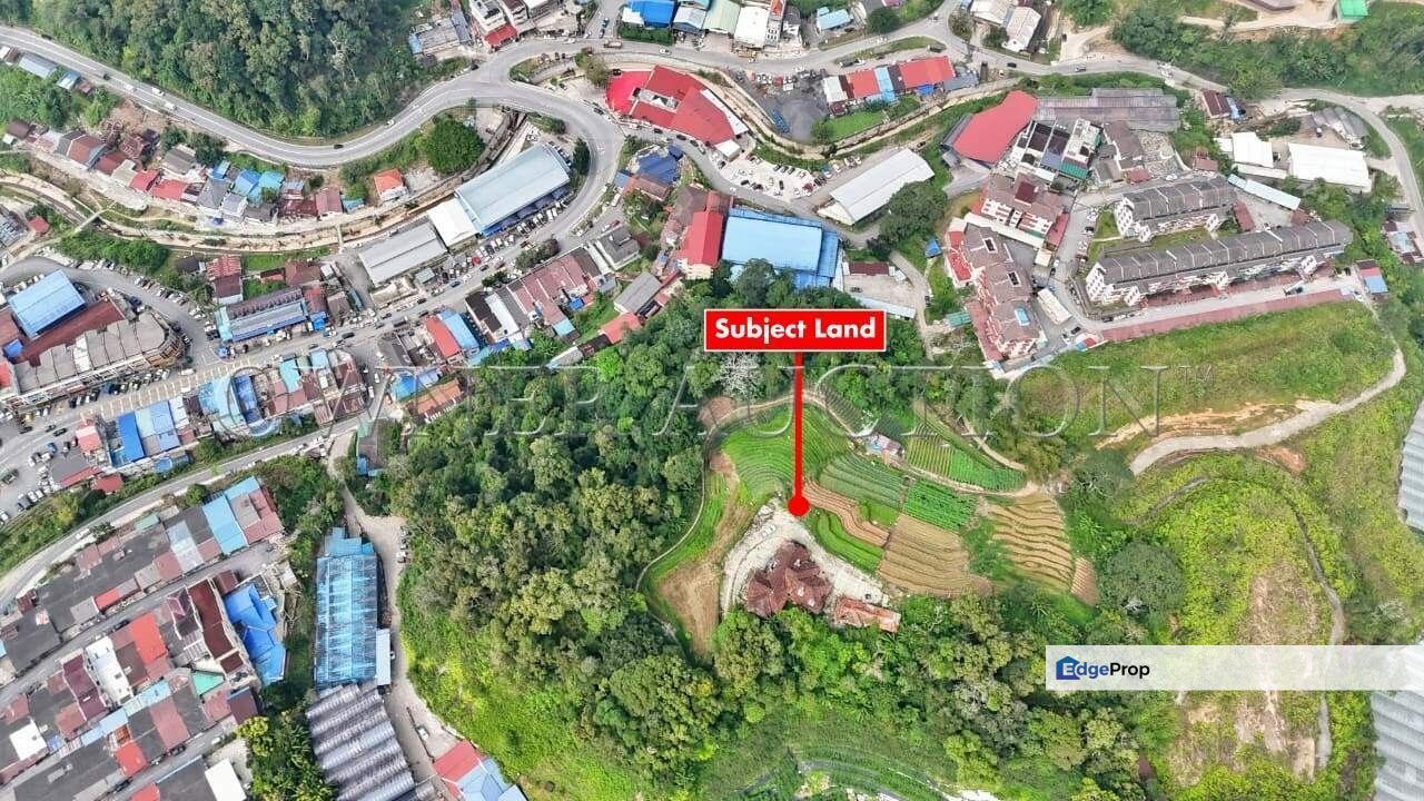 [Tourist Hotspot; Hilltop with Highland Scenic Setting] 2.79 Acres Land with Bungalow in Ringlet, Cameron Highlands, Pahang, Pahang, Ringlet