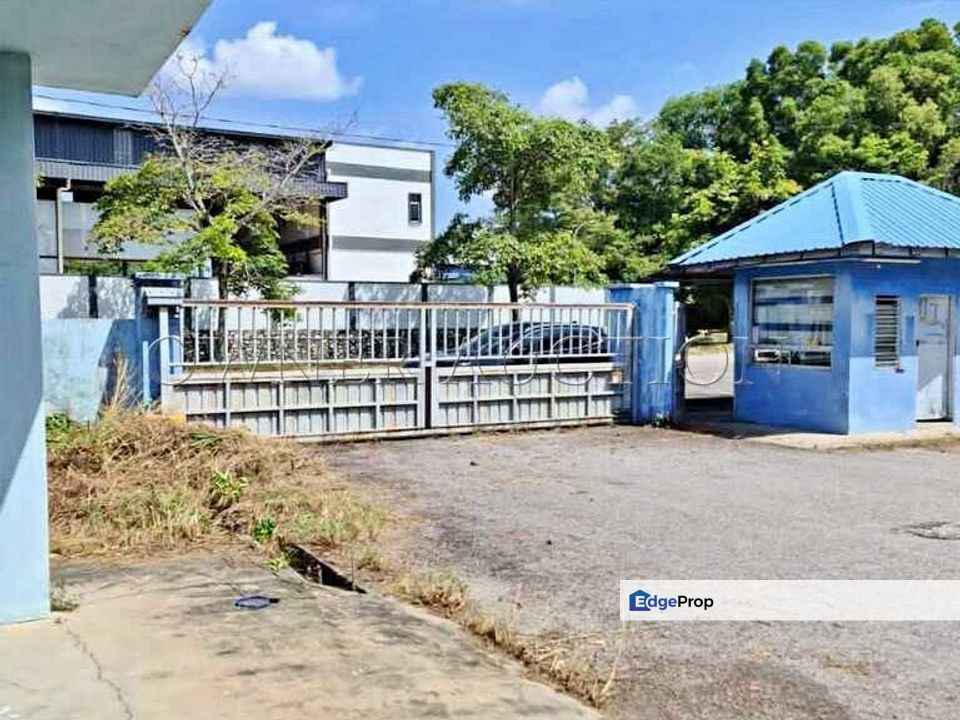 Industrial Land erected with 1 Storey Factory Building with a 2 Storey ...