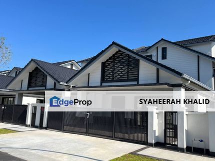 NEW ENGLISH COLONIAL STYLE 40x90 3130sft 2 Storey Semi-D Hevea Elmina Gardens , Selangor, Shah Alam