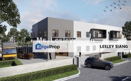 Semi-Detached Factory for Sale [-10%+10%(early bird till end of April 2019) BUA: 5.5k], Johor, Senai