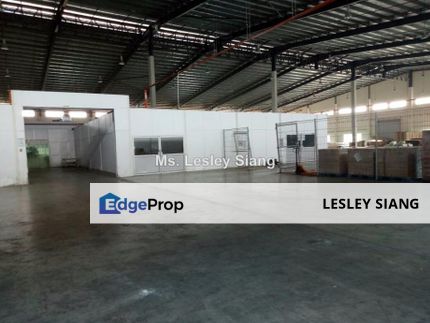 Detached Factory at Nusajaya, BUA: 93K sqft VS LS:3 Acres for Sale (RM345psf) /Rent (RM1.50 psf), Johor, Nusajaya