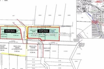 Industrial Approved Land at Skudai For Sale (8 Acres@RM40) @ Johor Bahru ,Johor