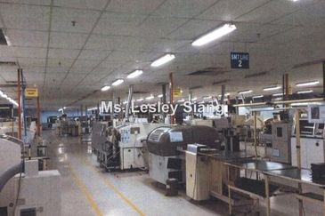 Detached Factory at Skudai BUA: 4Acres VS LS:6.3 Acres for Sale (RM181psf) PW:4,600amp (HT)