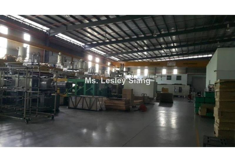 Detached Factory at Skudai BUA: 4Acres VS LS:6.3 Acres for Sale (RM181psf) PW:4,600amp (HT)