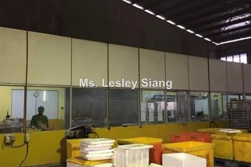 Detached Factory In Tampoi BUA-11K sqft , LS 0.6 Acres @RM1.2 psf