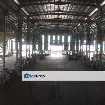 Detached Factory In Nusajaya BUA-100K sqft , LS 3.6 Acres @RM1.2 psf, Johor, Nusajaya