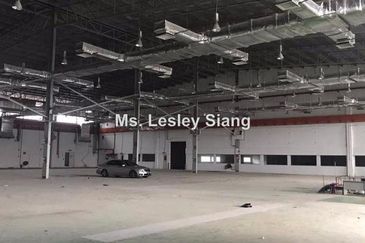 Detached Factory In Nusajaya BUA-100K sqft , LS 3.6 Acres @RM1.2 psf
