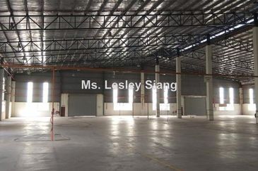 Detached Factory In Nusajaya BUA-100K sqft , LS 3.6 Acres @RM1.2 psf