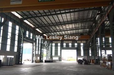 Detached Factory In Nusajaya BUA-100K sqft , LS 3.6 Acres @RM1.2 psf