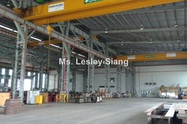 Detached Factory In Nusajaya BUA-100K sqft , LS 3.6 Acres @RM1.2 psf