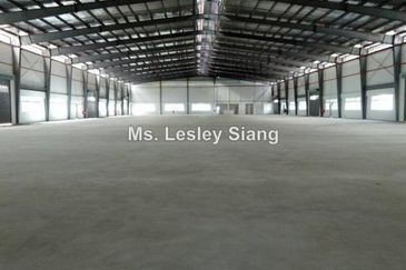 Detached Factory At Nusajaya For Sale (RM350 psf) & Rent (RM1. 40 psf)