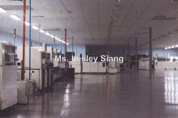 Detached Factory at Skudai BUA: 4Acres VS LS:6.3 Acres for Sale (RM181psf) PW:4,600amp (HT)