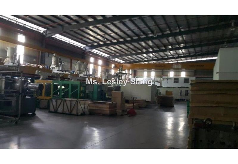Detached Factory at Skudai BUA: 4Acres VS LS:6.3 Acres for Sale (RM181psf) PW:4,600amp (HT)
