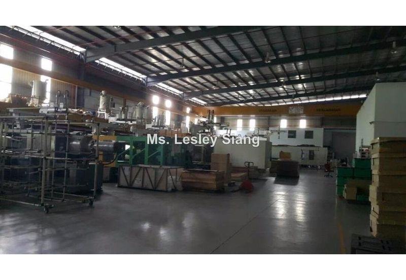 Detached Factory at Skudai BUA: 4Acres VS LS:6.3 Acres for Sale (RM181psf) PW:4,600amp (HT)