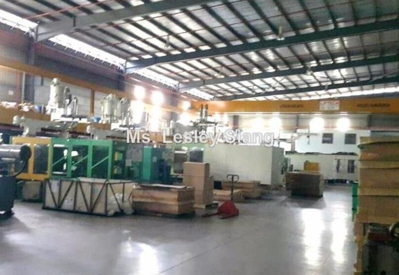 Detached Factory at Skudai BUA: 4Acres VS LS:6.3 Acres for Sale (RM181psf) PW:4,600amp (HT)