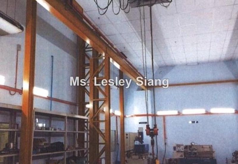 Detached Factory at Skudai BUA: 4Acres VS LS:6.3 Acres for Sale (RM181psf) PW:4,600amp (HT)