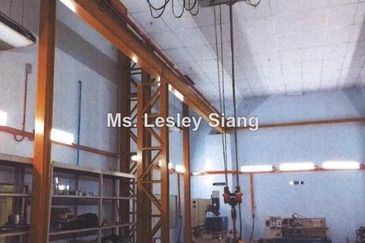 Detached Factory at Skudai BUA: 4Acres VS LS:6.3 Acres for Sale (RM181psf) PW:4,600amp (HT)