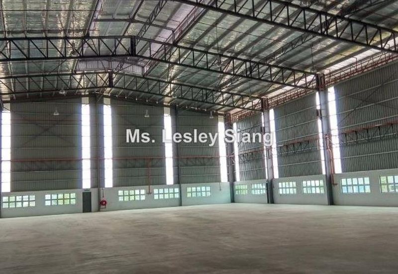 Detached Factory at Pasir Gudang, BUA:25K sqft & LS: 1 Acres for Rent (RM1.30 psf)