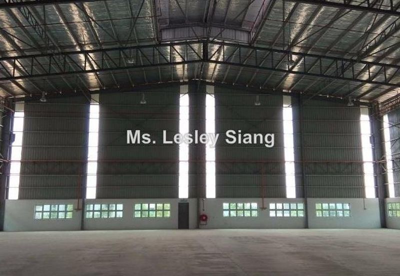 Detached Factory at Pasir Gudang, BUA:25K sqft & LS: 1 Acres for Rent (RM1.30 psf)