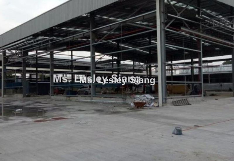 Detached Factory at Pasir Gudang, BUA:12K sqft & LS: 28KSqft for Rent:RM1.50 psf