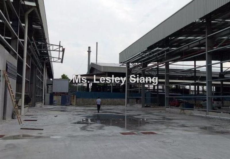 Detached Factory at Pasir Gudang, BUA:12K sqft & LS: 28KSqft for Rent:RM1.50 psf