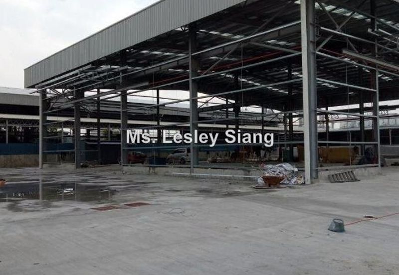 Detached Factory at Pasir Gudang, BUA:12K sqft & LS: 28KSqft for Rent:RM1.50 psf