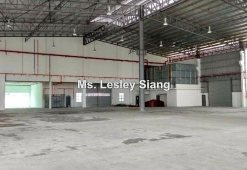 Detached Factory at Pasir Gudang, BUA:32K sqft & LS: 1 Acres for Rent:RM1.30 psf