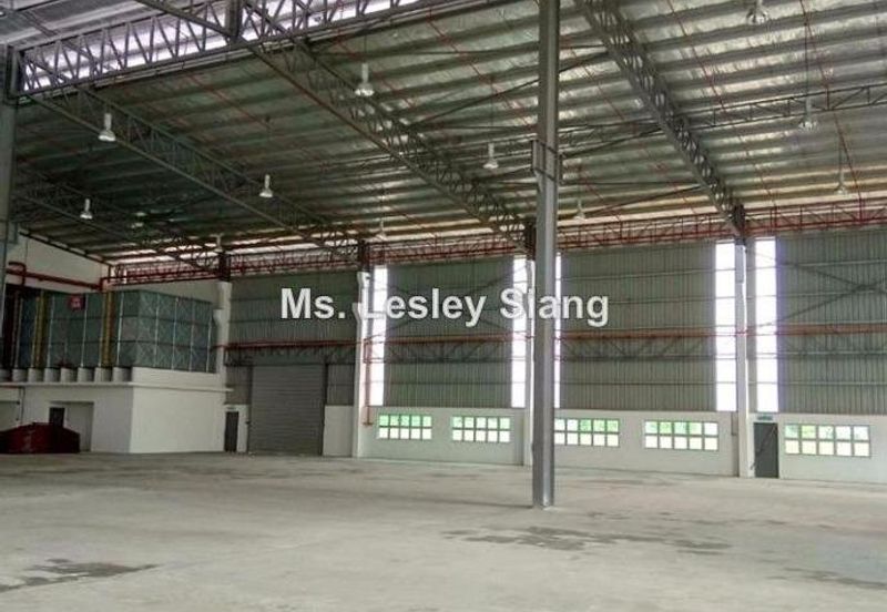 Detached Factory at Pasir Gudang, BUA:32K sqft & LS: 1 Acres for Rent:RM1.30 psf