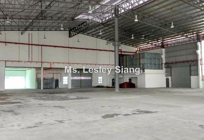 Detached Factory at Pasir Gudang, BUA:32K sqft & LS: 1 Acres for Rent:RM1.30 psf