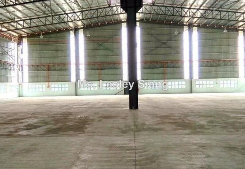 Detached Factory at Pasir Gudang, BUA:32K sqft & LS: 1 Acres for Rent:RM1.30 psf