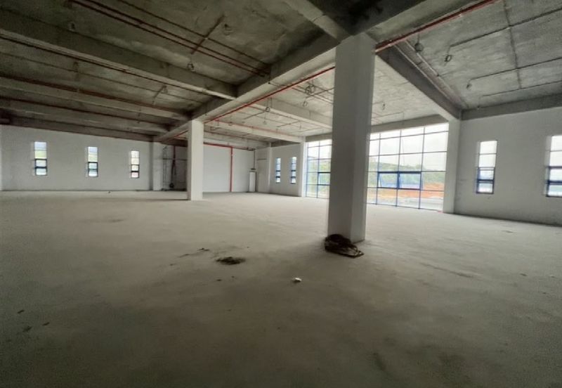 Single Storey Detached Factory with 3-storey Office @ Kulai