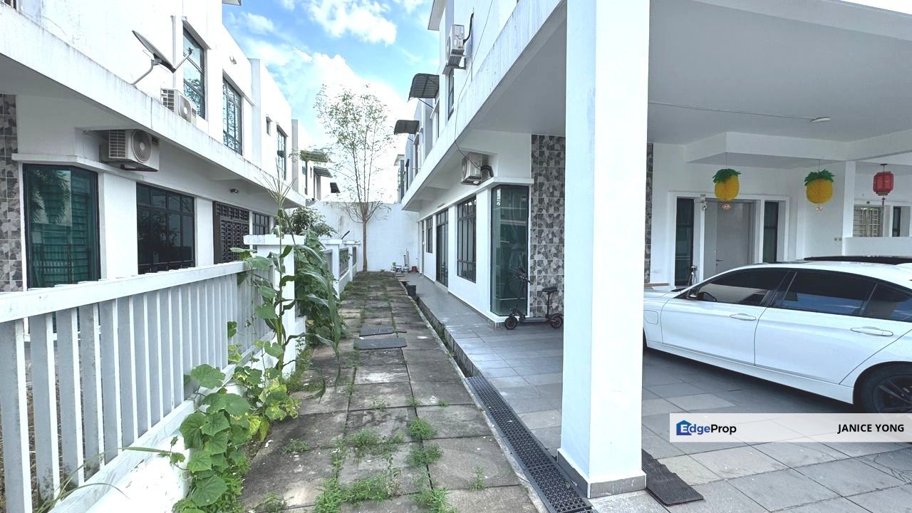 Taman Pulai Hijauan(Alder Bellis )Kangkar Pulau Cluster House For Rent, Johor, Kangkar Pulai
