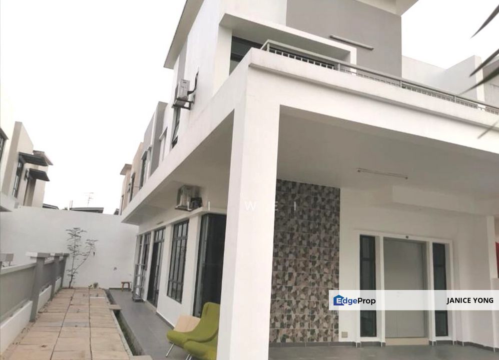 Taman Pulai Hijauan(Alder Bellis )Kangkar Pulau Cluster House For Rent, Johor, Kangkar Pulai