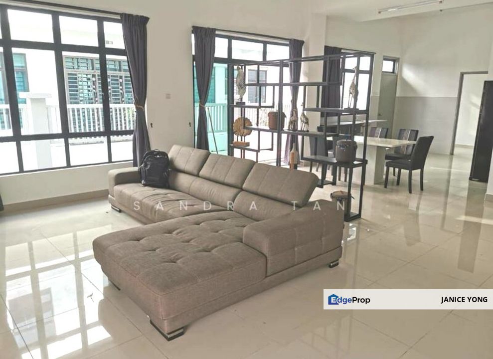 Taman Pulai Hijauan(Alder Bellis )Kangkar Pulau Cluster House For Rent, Johor, Kangkar Pulai